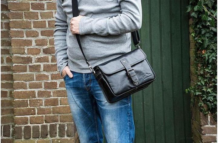 Produktbild Alpenleder Kameratasche Presse (Kamera Schultertasche, 10.09 l)