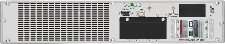 Actual product image Infosec compatible E3 PRO 6000 RT (6000 VA, 5400 W, Online double converter UPS)