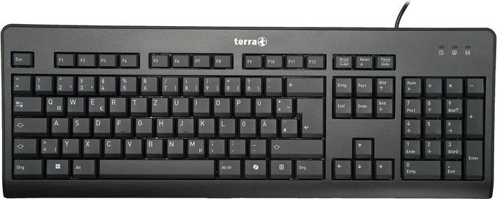 Actual product image Wortmann TERRA Keyboard 1500 Corded (DE) USB black Copilot (DE, Cable)