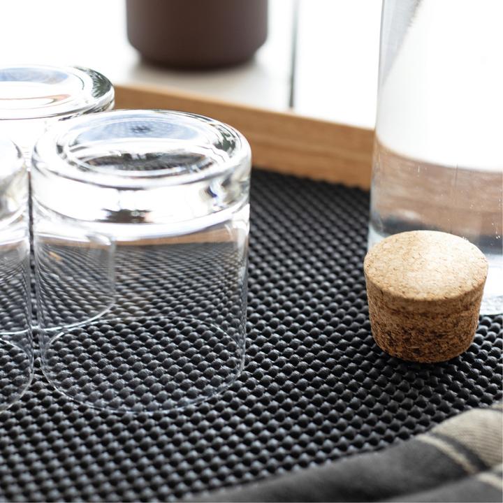 Actual product image D-C-Fix Kitchen mat 30 x 150 cm, black (30 x 150 cm)