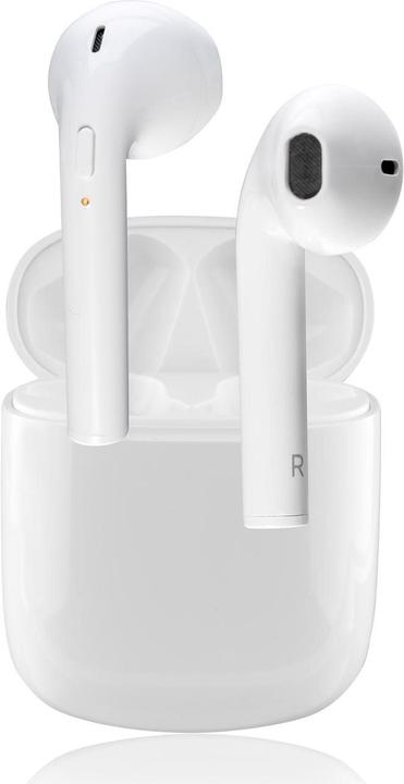 Produktbild 4smarts True Wireless In-Ear-Kopfhörer Eara SkyPods Lite Weiss (3 h, Kabellos)