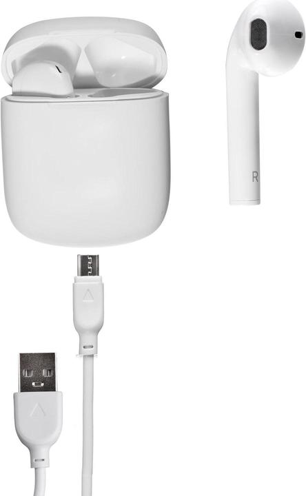 Produktbild 4smarts True Wireless In-Ear-Kopfhörer Eara SkyPods Lite Weiss (3 h, Kabellos)