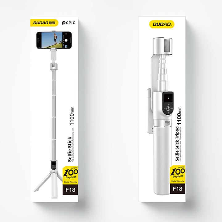 Produktbild Dudao F18 Selfie Stick White