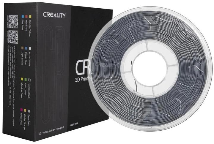 Productafbeelding Creality Filament CR-PLA Grijs, 1,75 mm, 1 kg (PLA, 1.75 mm, 1000 g, Grijs)