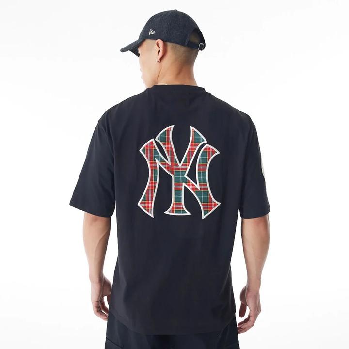 Produktbild New Era t-shirt new york yankees lb tartan infill (M)