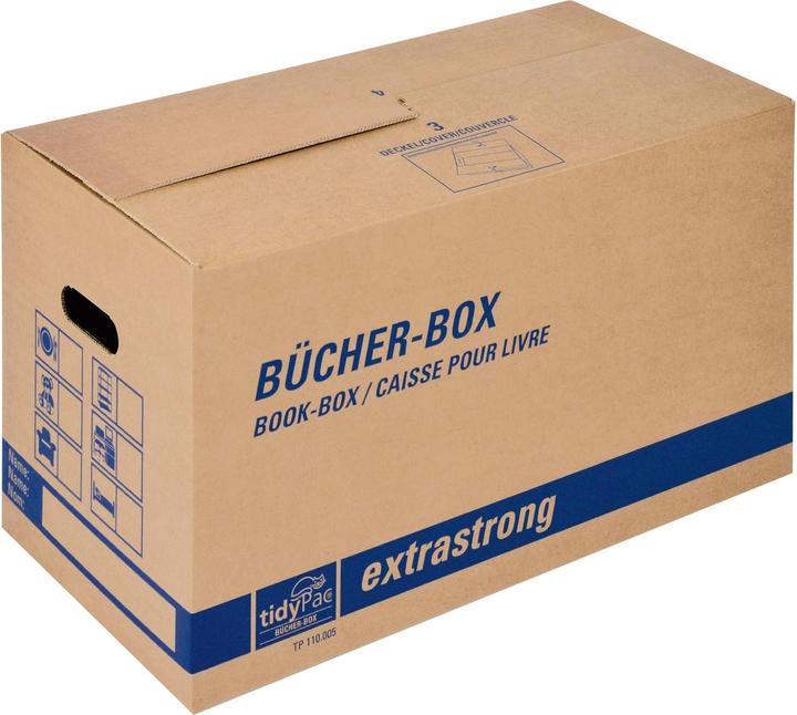 Produktbild Colompac Umzugskarton Bücherbox (57.5 x 29.5 x 33.5 cm)