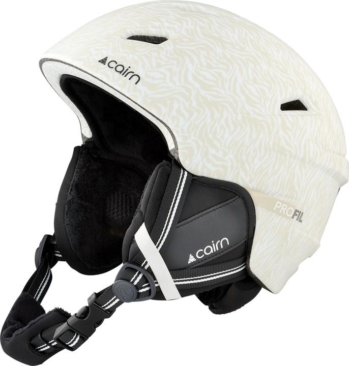 Cairn Ski Helmet Profile Warm Grey White (61 - 62 cm)