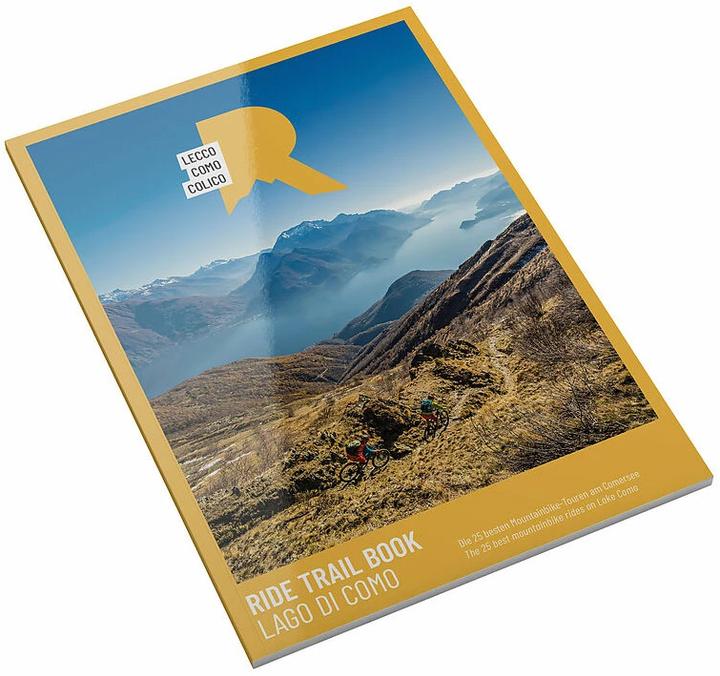 Actual product image Ride Trail Book Lago di Como (English, German, Thomas Giger, 2023)