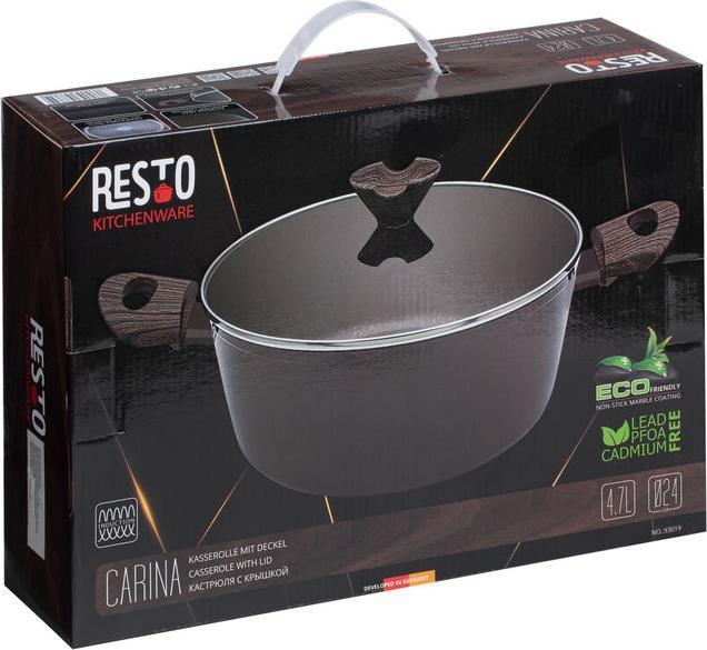 Produktbild Resto CASSEROLE D24CM 4.7L/93019 (24 cm, Kochtopf, Aluminium)