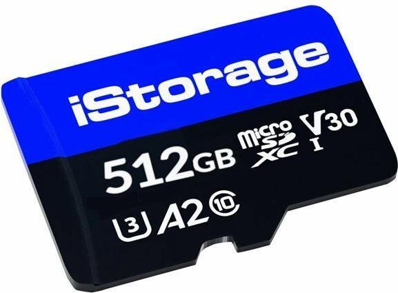 Actual product image iStorage microSD (3-Pack) (512 GB, microSDXC, U3, UHS-III)