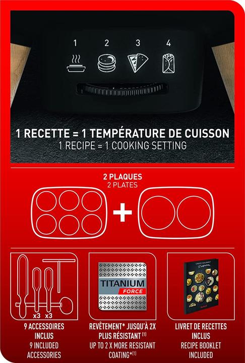 Image du produit Tefal Poêle à crêpes