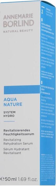 Actual product image Annemarie Börlind AQUANATURE Revitalizing Moisturizing Serum (50 ml, Day cream)
