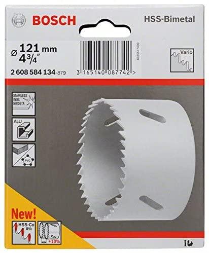 Produktbild Bosch Professional Zubehör Lochsäge HSS-Bimetall für Standardadapter, 121 mm, 4 3/4-Zoll (121 mm)
