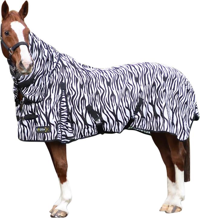 Immagine prodotto Hy Coperta per cavalli Stormx Original Zebra Pattern Fly Protection (198 cm)