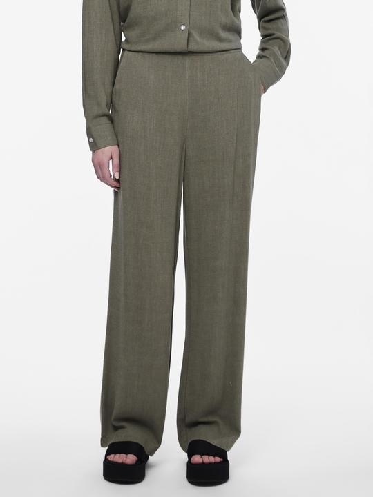 Actual product image Pieces PCVINSTY Trousers with wide leg (30)