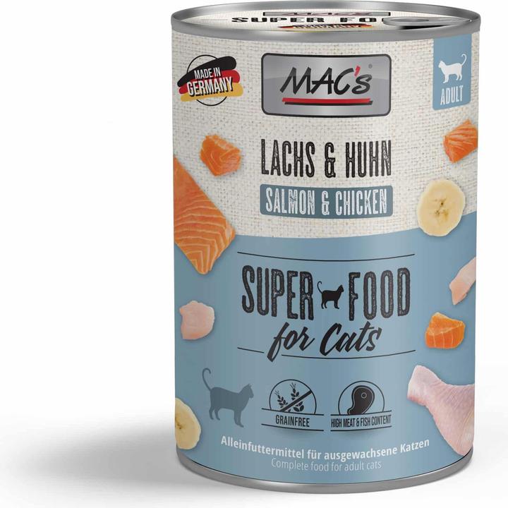 Immagine prodotto MAC's Salmone e pollo CAT (Adulto, 1 pz., 400 g)