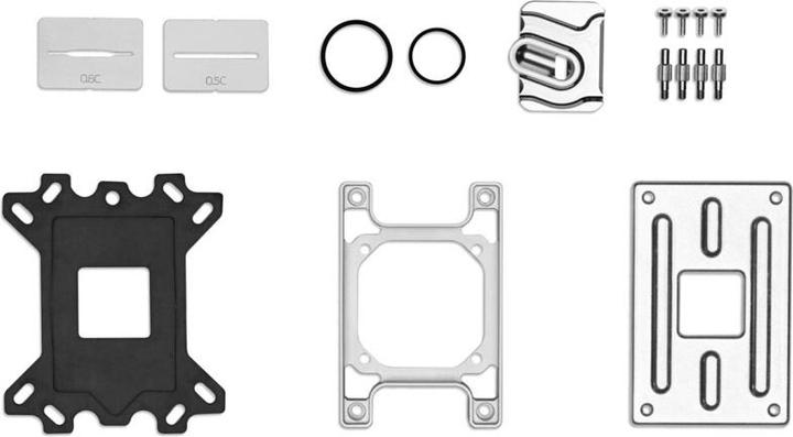 Actual product image EKWB EK Vanduo Blocks EK-Quantum Magnitude Frame Upgrade Kit, AM4 - silver