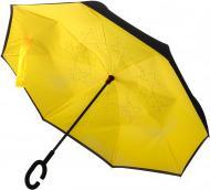 Produktbild IKO Regenschirm d=105cm stehend, schwarz/gelb