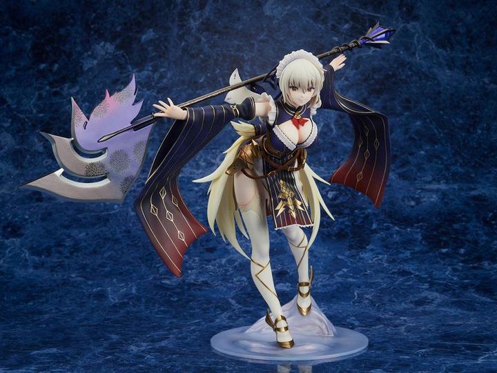 Actual product image Kaitendoh Millennium War Aigis statuette PVC 1/6 Okyu Jijyobukan Sala Daini Kakusei Ver. 26 cm
