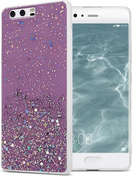Produktbild Cadorabo TPU Cover funkelnder Glitter (Haier P10)