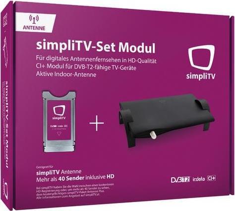 SimpliTV Modulo per televisore Simpli Modulo Simpli + antenna Simpli (Modulo CI)