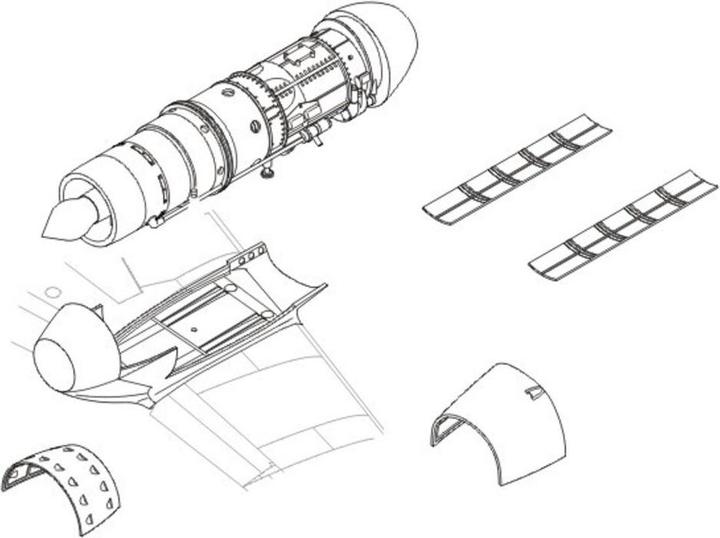 Produktbild CMK Me 262 A Motor Set