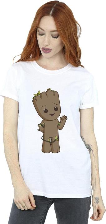 Image du produit - T-shirt AM GROOT CUTE GROOT - Femme (L)