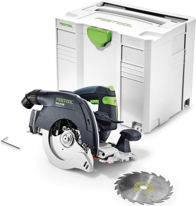 Image du produit Festool HKC 55 Li EB Basic Scie circulaire à capot basculant sans fil avec boîtier Systainer- sans