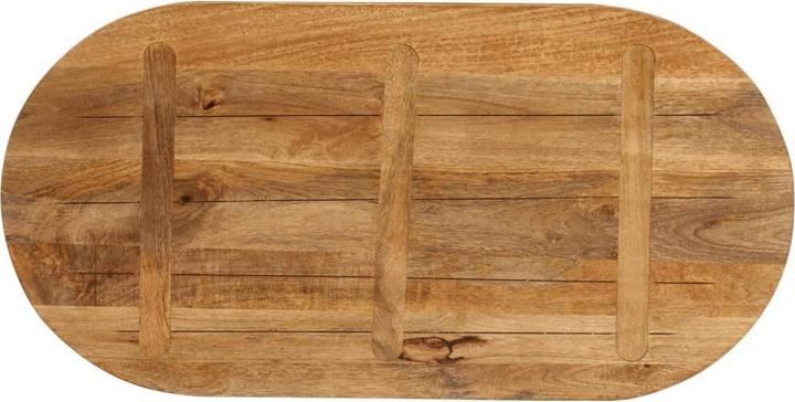 Immagine prodotto VidaXL Piano del tavolo in legno Piano in legno massiccio 120x60x3,8cm ovale in legno di mango