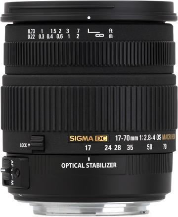 Produktbild Sigma Objektiv 17-70mm, f/ 2.8-4.0 DC Makro OS HSM, Canon