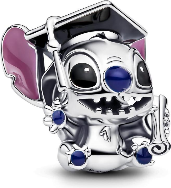 Pandora Disney Stitch-Abschluss-Charm (Silber 925)