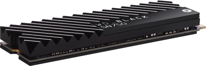 Immagine prodotto WD Black SN750 Gaming - con dissipatore di calore (1000 GB, M.2 2280)