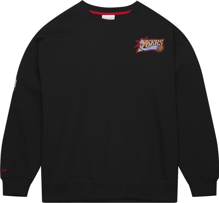 Mitchell & Ness Fleece Pullover Philadelphia 76ers - L (L)