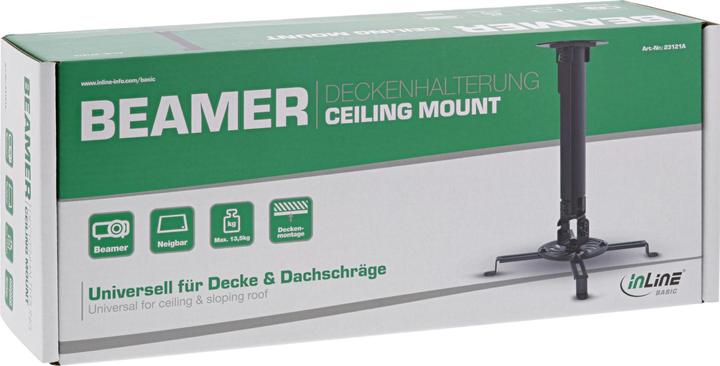 Immagine prodotto InLine Supporto da soffitto per proiettore (Soffitto)