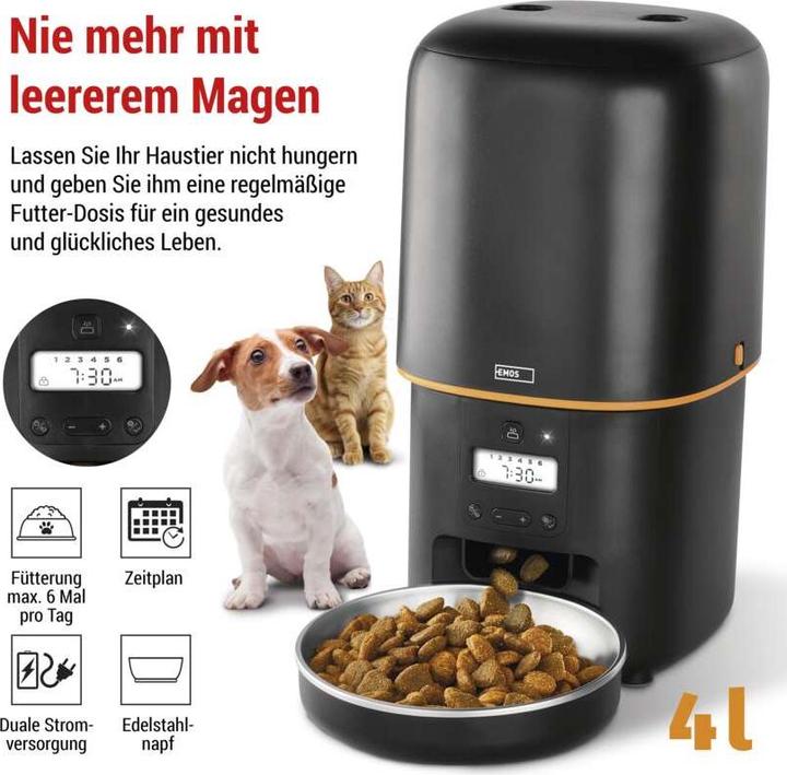 Image du produit Emos PET CARE FEEDER 4L PET-101 (4000 ml)