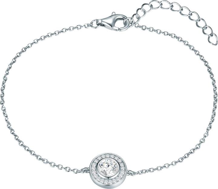 Produktbild Rafaela Donata Damen Sterling Silber Zirkonia Silber 17,0 cm Basislänge + 3,0 cm Verlängerung - 33772 (17 cm, Sterling Silber)