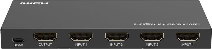 Image du produit MicroConnect Commutateur HDMI 4x1 4K@60Hz, HDCP