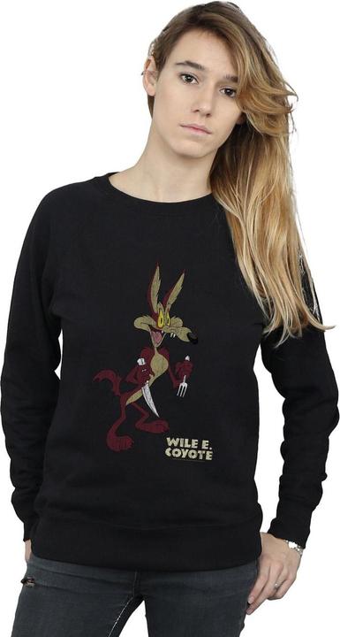 Image du produit Looney Tunes - Sweat WILE E COYOTE DISTRESSED - Femme (M)