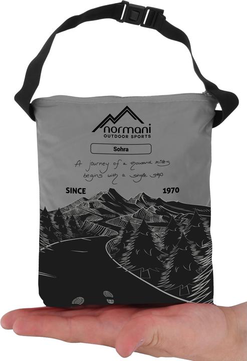 Actual product image Normani Rain poncho Sohra - 9201 (XL)