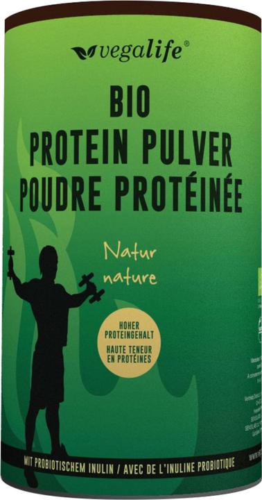 Produktbild vegalife Protein Pulver Natur (Neutral, Mahlzeitenersatz oder Müesli, Sport-Shake, leicht nussig, 1 Stk., 450 g)