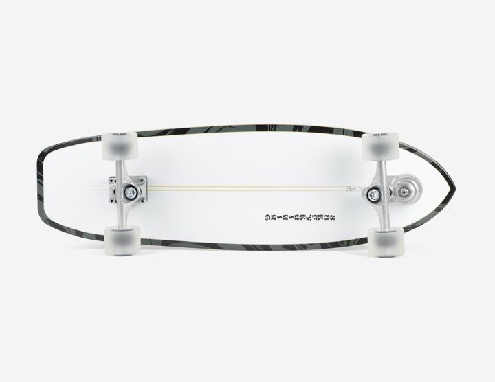 Produktbild Decathlon Longboard Surfskate Surftraining 34" - White Oil (34.06")