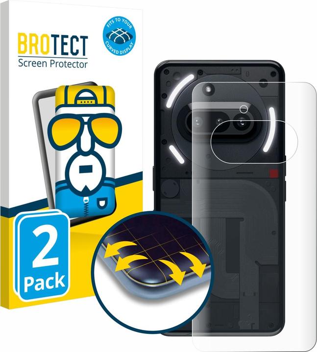 Image du produit BROTECT Full-Screen Protection (2 pièce(s), Nothing Phone (3a))