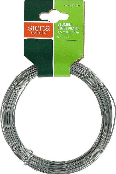 Produktbild Siena Garden Blumenbindedraht 1,5mmx15m (1500 cm, 150 cm)