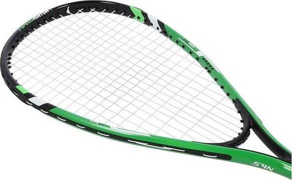 Actual product image Nils Rinkinys for crossminton NRS001 2 rackets + shuttlecocks + žalias case