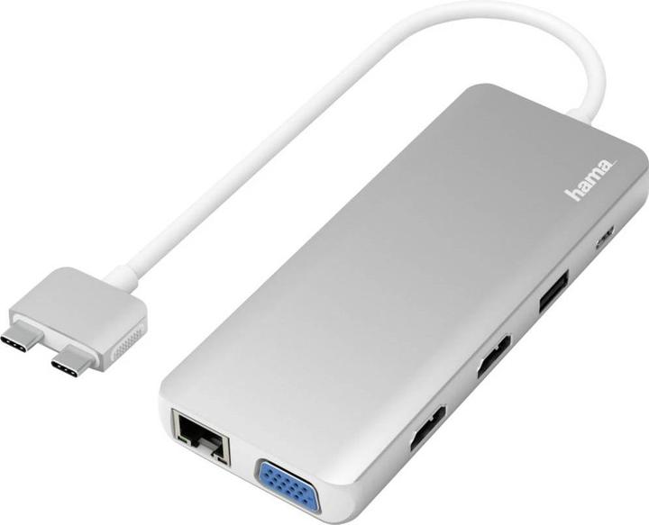 Produktbild Hama USB-C-Hub (USB-C, 12 Ports)