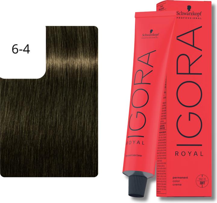 Produktbild Schwarzkopf Professional Igora Royal (6-4 Dunkelblond Beige)