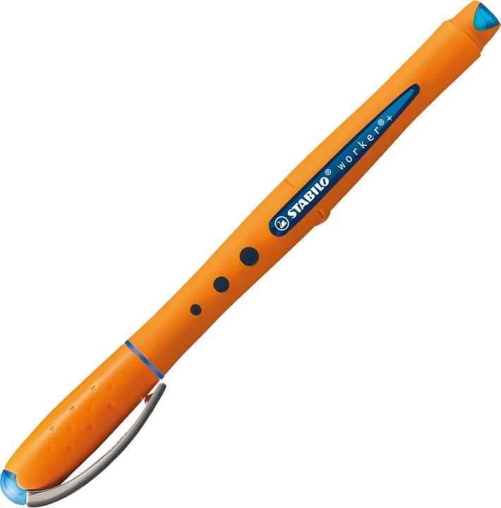 Produktbild STABILO worker+ Tintenroller (Blau, 1 x)