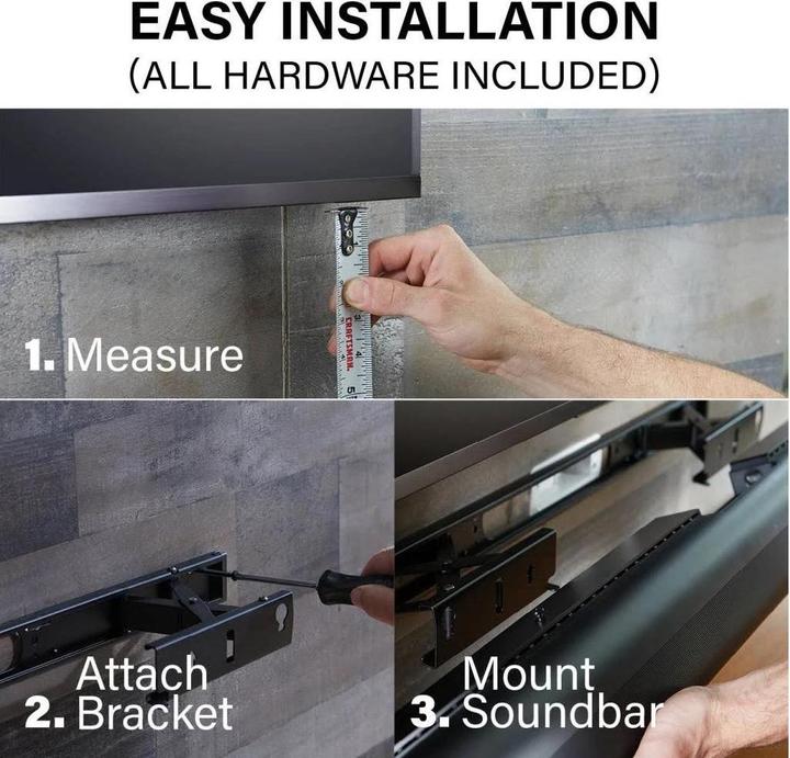 Produktbild Sanus Wandhalterung für Sonos ARC, ausziehbar (1 Stk., Wandmontage)