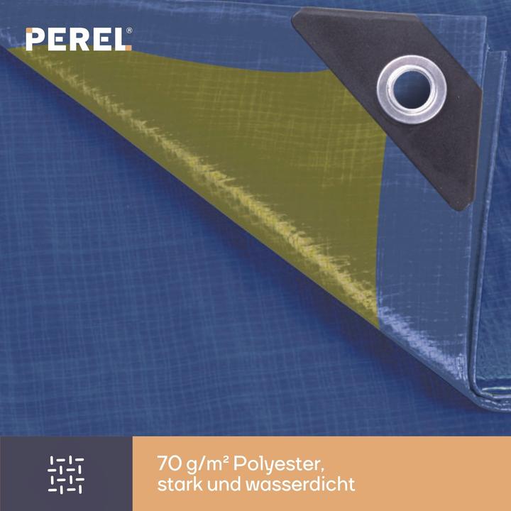 Produktbild Garden Lights ABDECKPLANE - BLAU/GRÜN - NORMAL - 2 x 8 m (2 x 8 m)