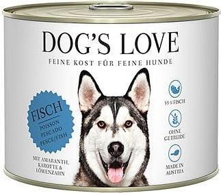 Produktbild Dog's love Adult Fisch, Amaranth, Karotte & Löwenzahn (Adult, 1 Stk., 200 g)